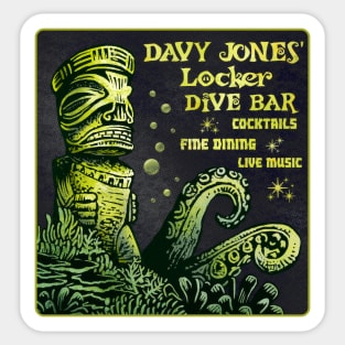 Davy Jones' Locker Sticker